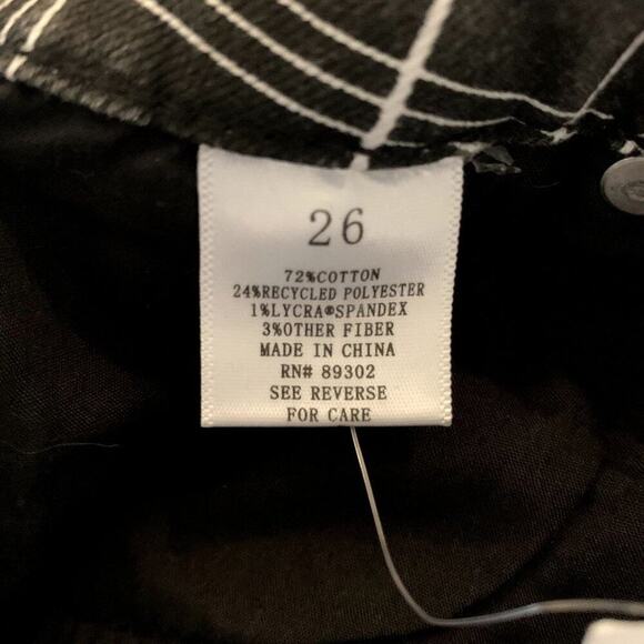 Altar'd State NWT Women's Ciara Retro Striped‎ Flare Jeans High Waisted Sz 26 - Picture 9 of 12